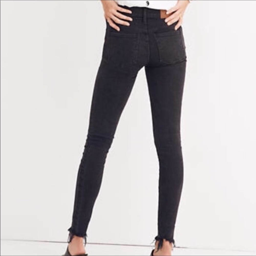 Madewell 9” High Rise Skinny Jeans Button-fly Tall - Picture 2 of 15